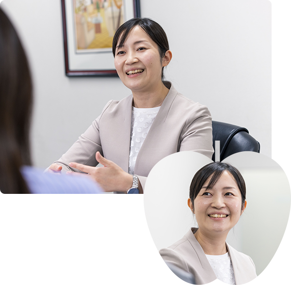 HさんSさんが話している様子