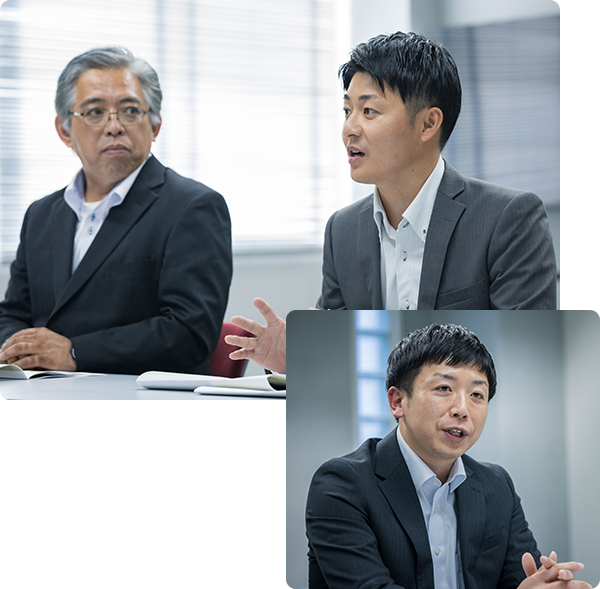 HさんSさんが話している様子