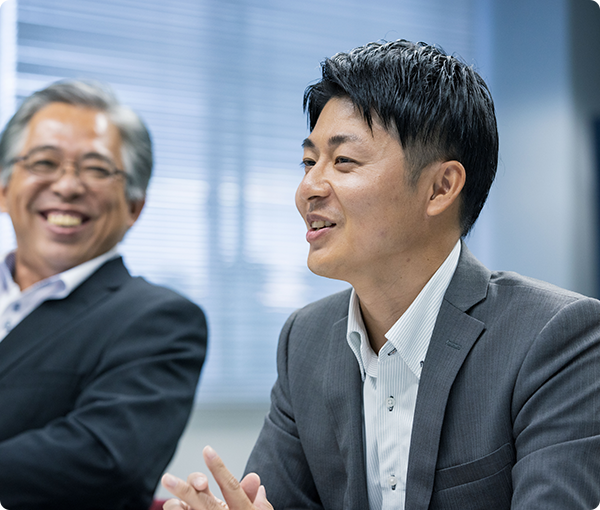 Hさんが話している様子